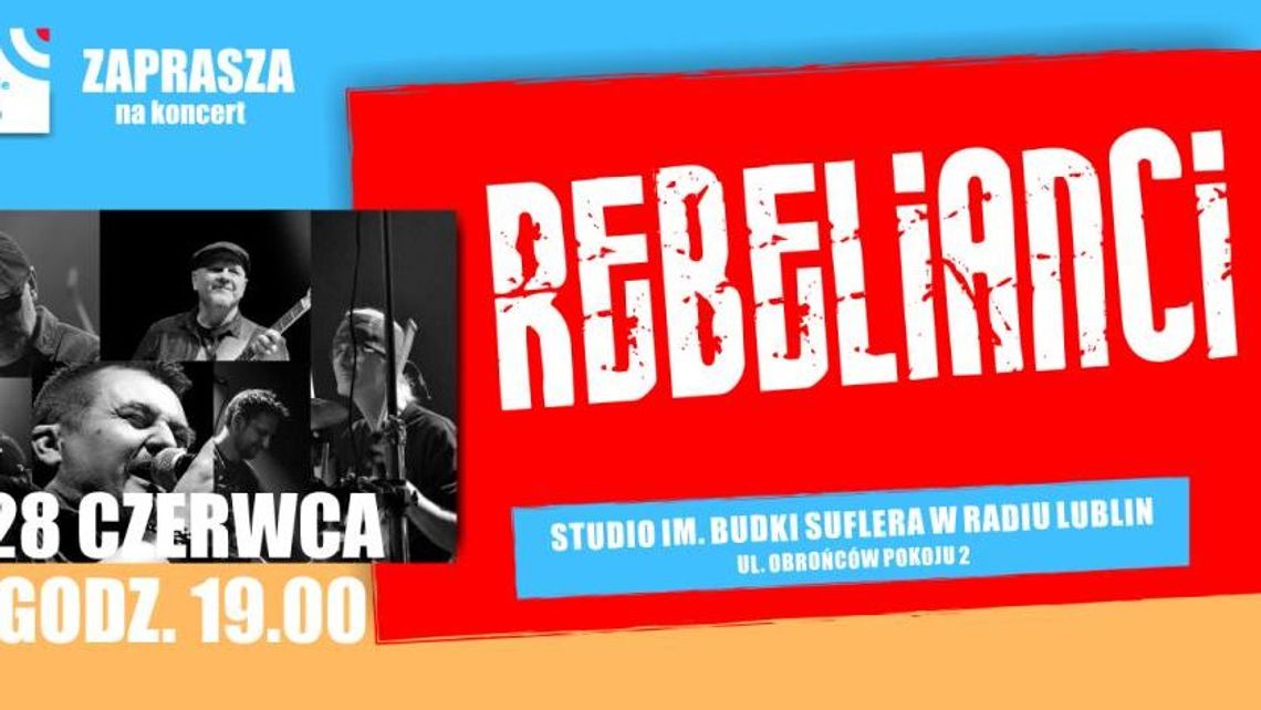 Zespół Rebelianci w Radiu Lublin