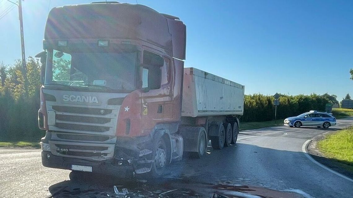 Zezulin. Groźny wypadek o świcie Zezulin. Groźny wypadek o świcie