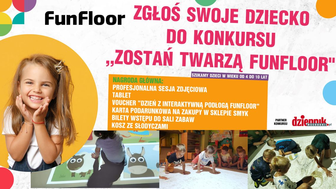 Zgłoś swoje dziecko do konkursu i wygraj atrakcyjne nagrody