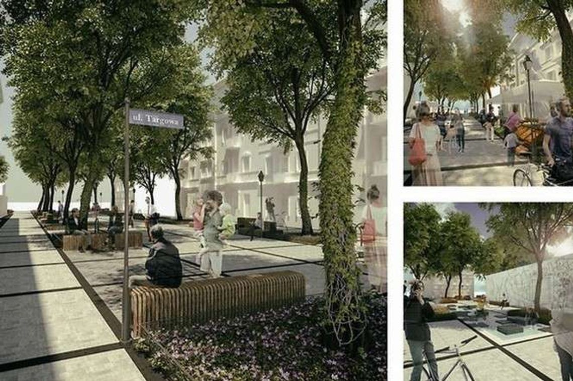 Zielony plac Zamkowy i deptak koło Ruskiej. Taka ma być Modelowa Rewitalizacja Podzamcza