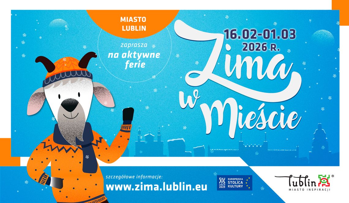 Zima w mieście 2026. Setki zajęć, warsztatów i sportowych atrakcji dla dzieci i młodzieży Zima w mieście 2026. Setki zajęć, warsztatów i sportowych atrakcji dla dzieci i młodzieży
