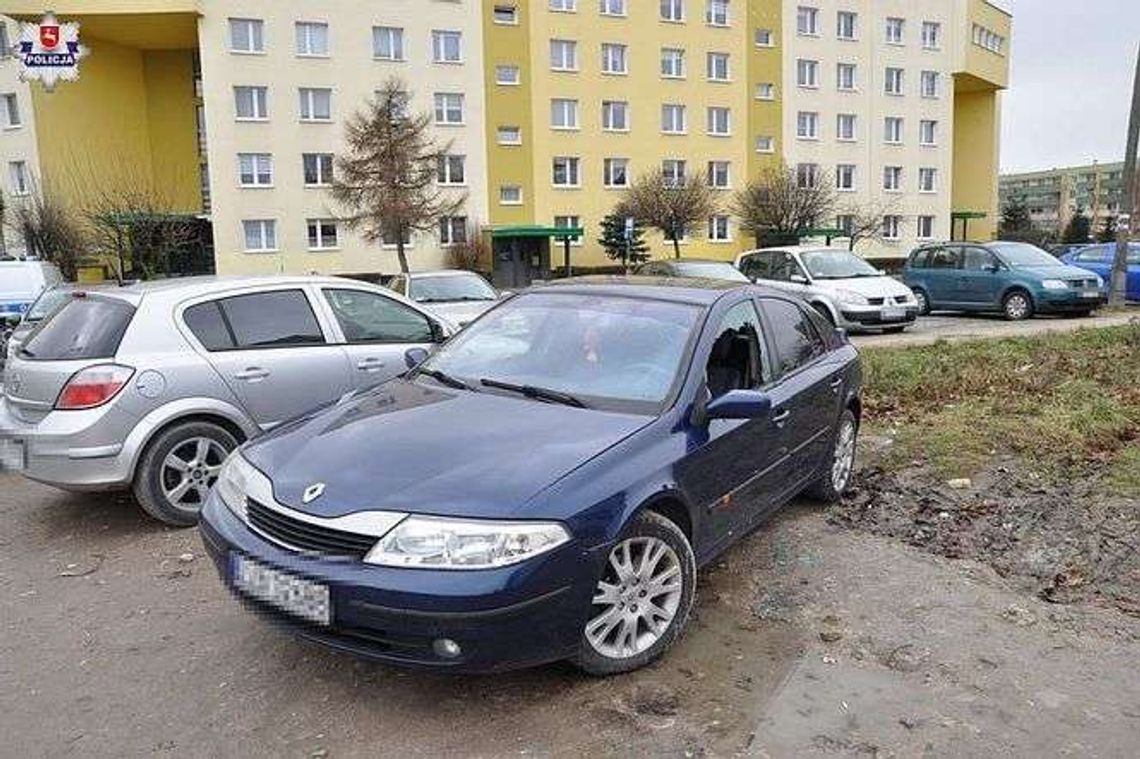Złodziej bardzo się śpieszył. Przypadkiem zostawił trop policji