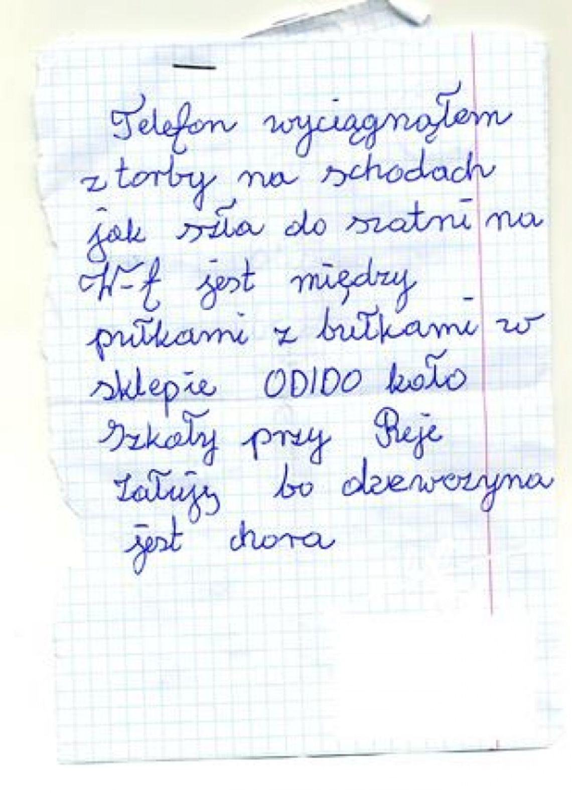 Złodziej oddał skradziony telefon i zostawił list: \"Żałuję...\"