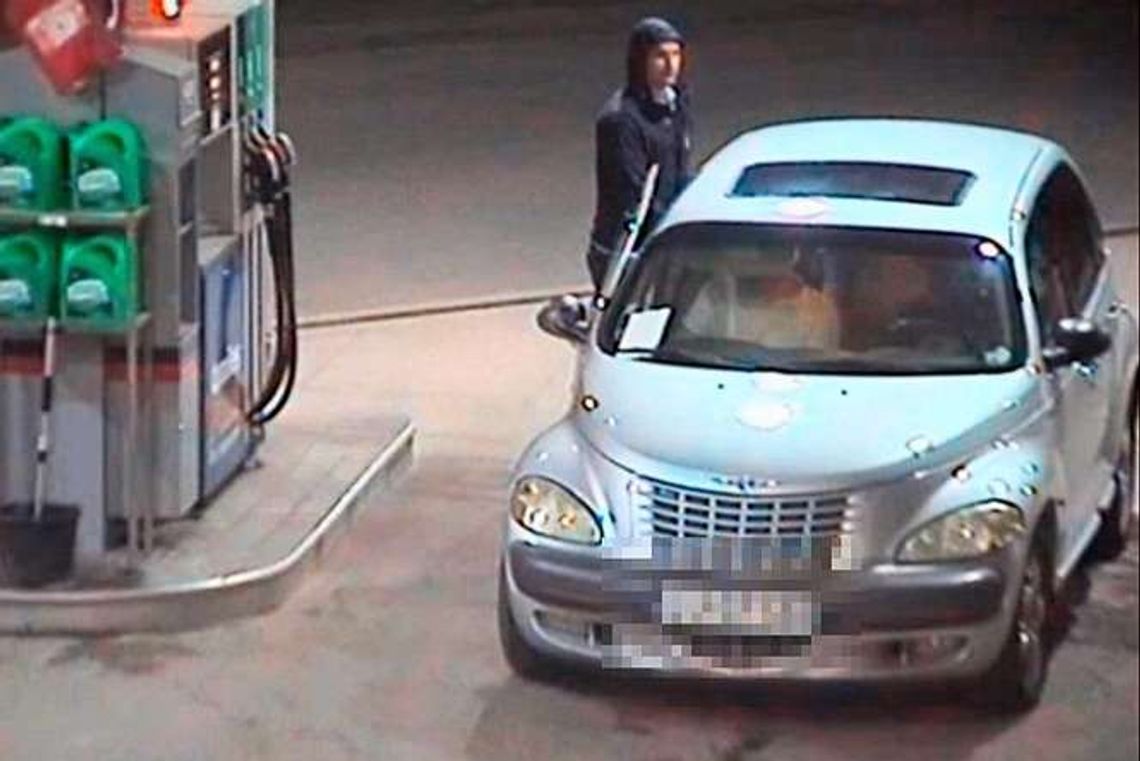 Złodziej paliwa na stacji w Lublinie. Miał kradzione tablice (wideo)