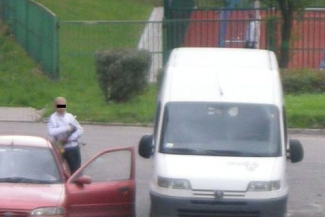 Złodziej wpadł, bo przechodzień nagrał go komórką