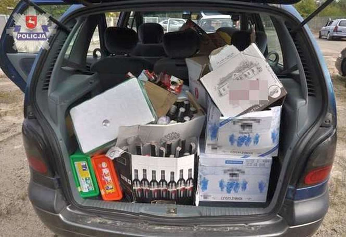 Złodzieje załadowali auto po brzegi Złodzieje załadowali auto po brzegi