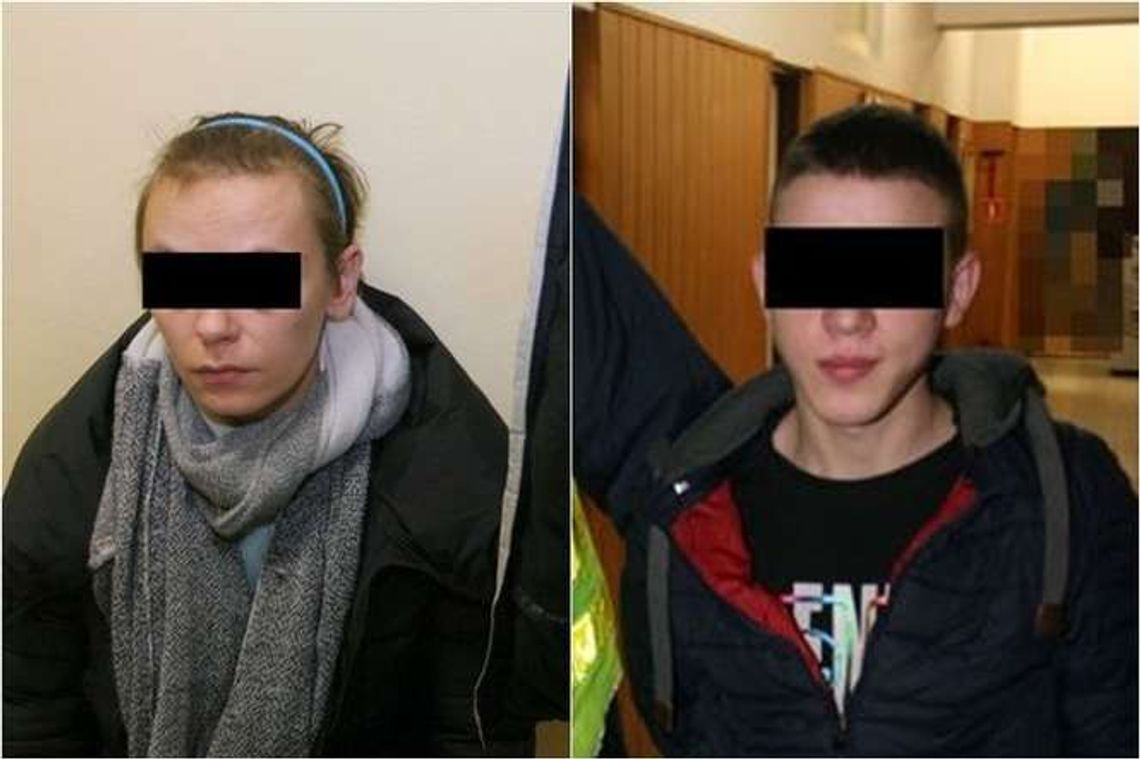 Złodziejska para z Lublina: 28-latka i 18-latek