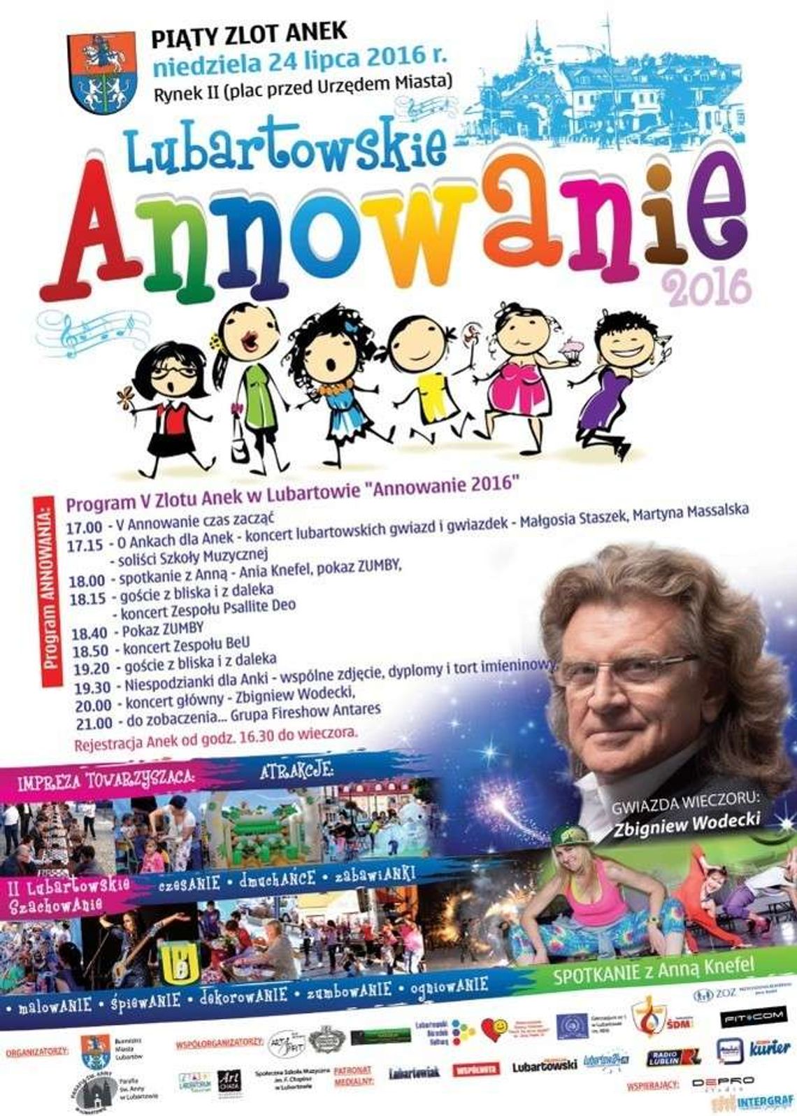 Zlot Anek w Lubartowie: Wiele Anek i jeden Zbyszek Wodecki