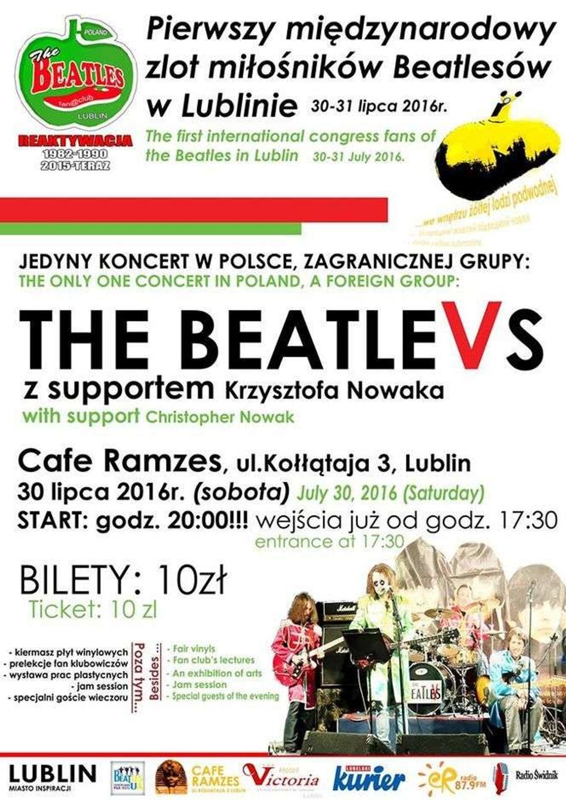 Zlot miłośników Beatlesów w Lublinie