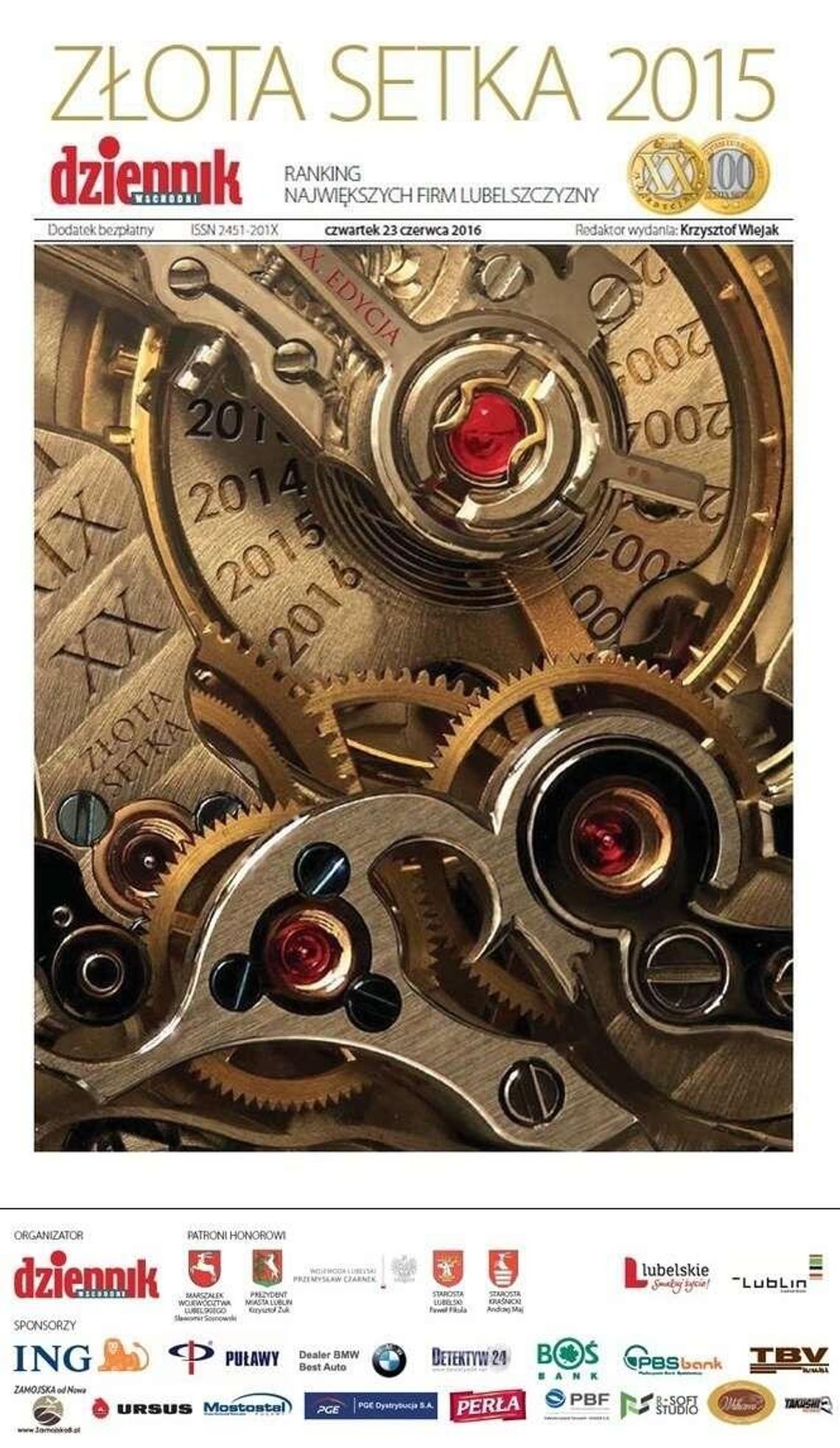 Złota Setka 2015: Ranking największych firm (pobierz PDF)