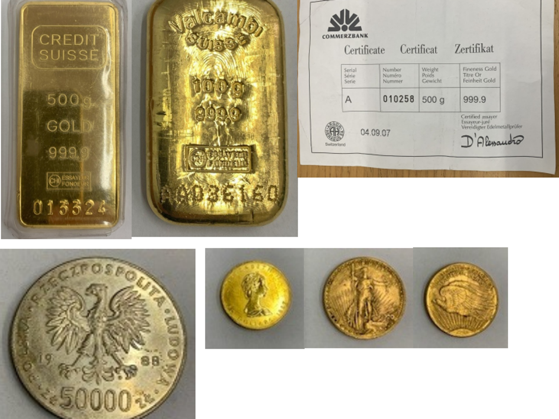 Złoto i kosztowności za 2,6 mln zł do kupienia w lubelskiej skarbówce