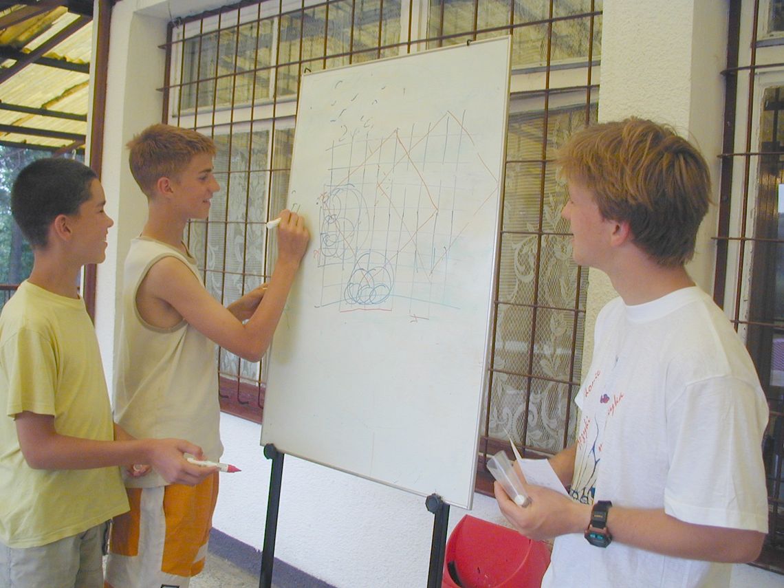 Złowione talenty na obozie