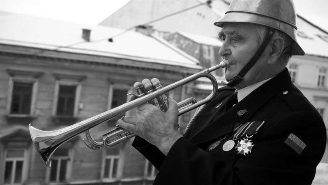 Zmarł Onufry Koszarny, od 20 lat grał hejnał na balkonie ratusza w Lublinie
