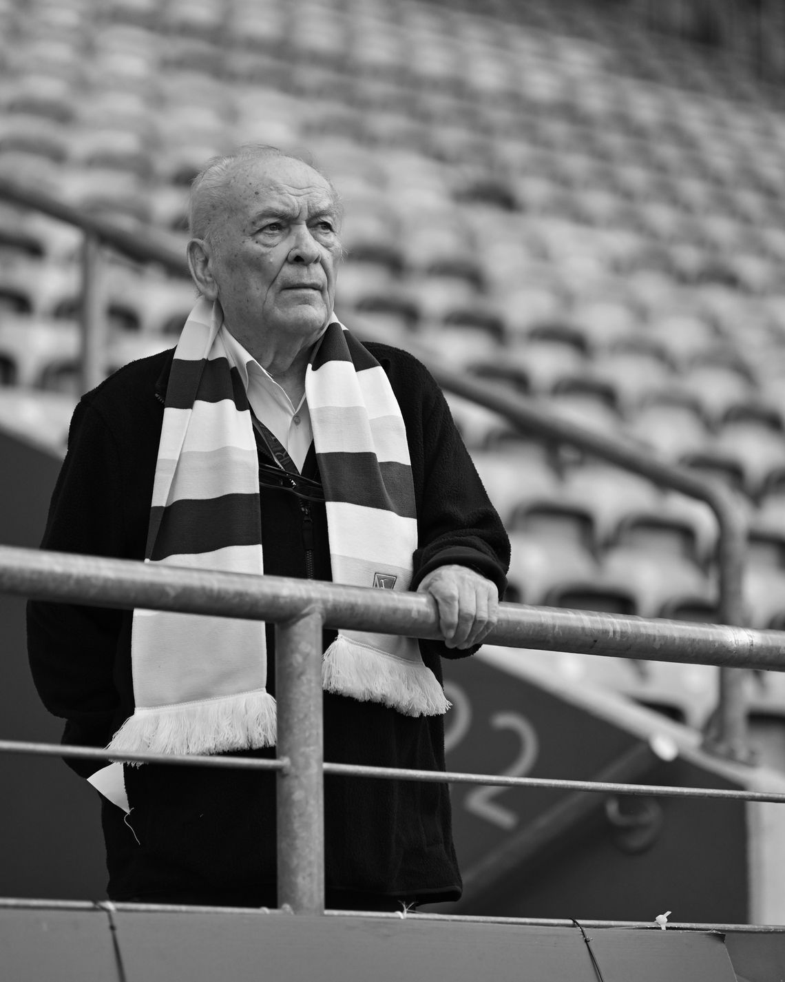 Zmarł Stanisław Żelazny - najstarszy kibic Motoru Lublin Zmarł Stanisław Żelazny - najstarszy kibic Motoru Lublin