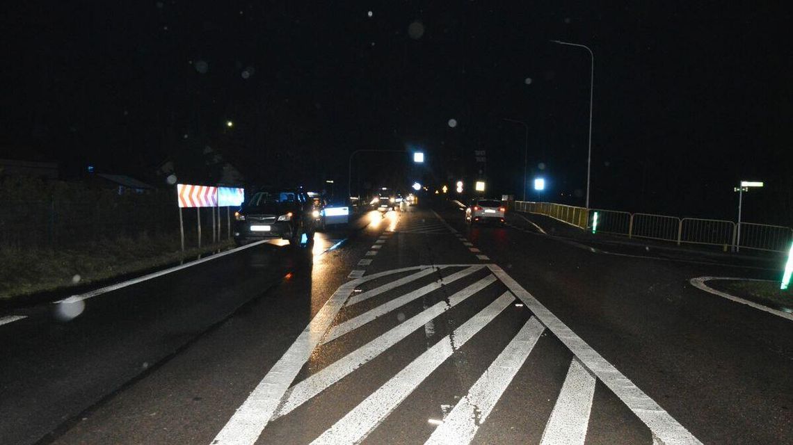 Zmarł starszy mężczyzna potrącony na jezdni