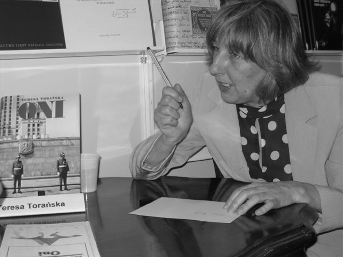 Zmarła Teresa Torańska, miała 69 lat