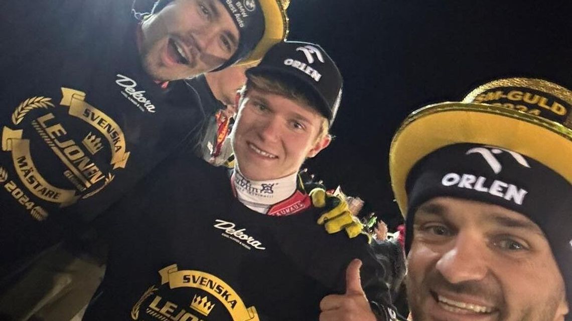 Zmarzlik, Kubera i Cierniak mistrzami Szwecji. W sobotę szansa na drugi tytuł z Orlen Oil Motorem