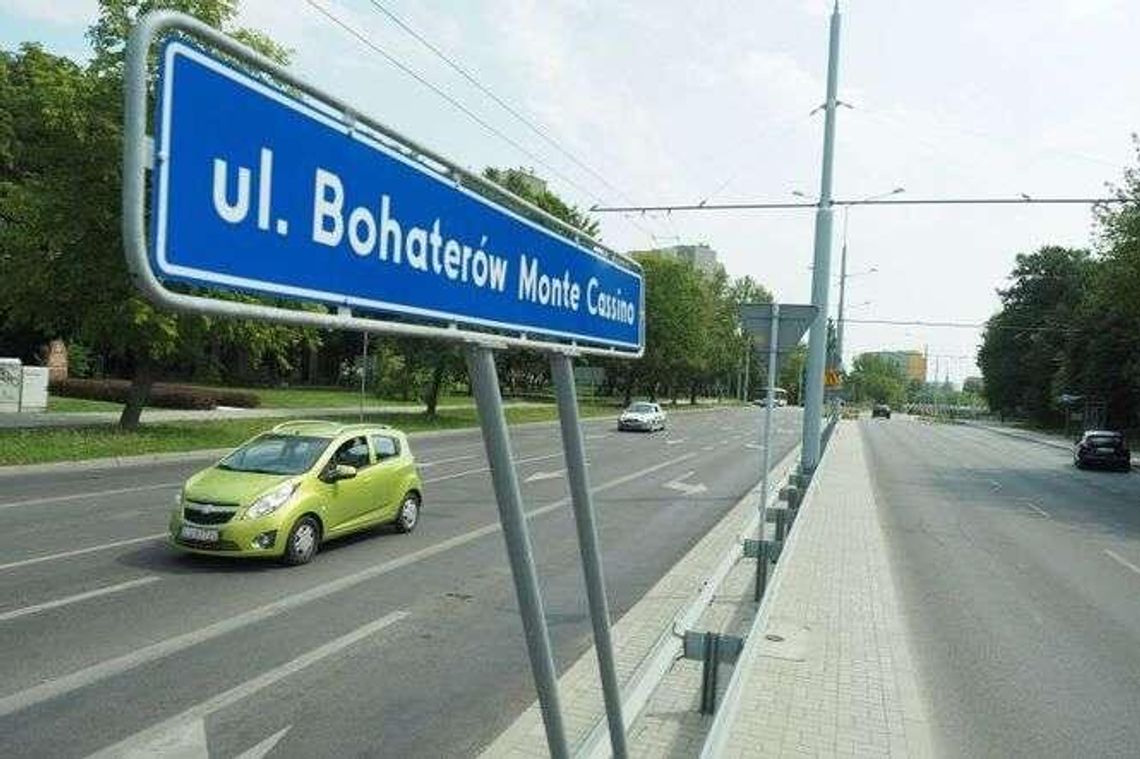 Zmiana organizacji ruchu na ul. Bohaterów Monte Cassino Zmiana organizacji ruchu na ul. Bohaterów Monte Cassino