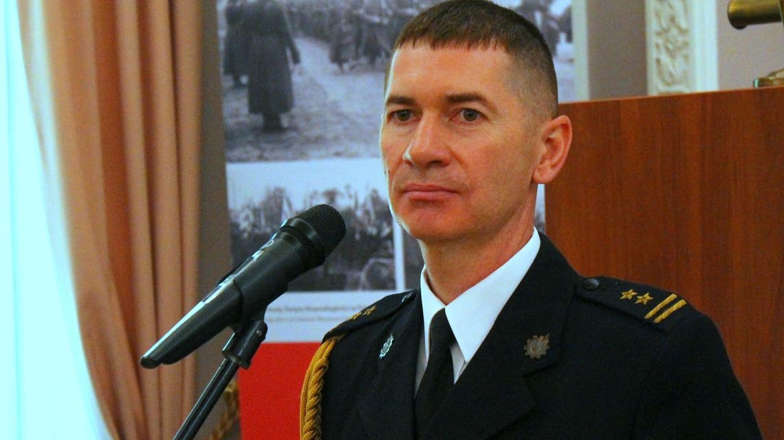 Zmiany kadrowe w straży pożarnej. Nowy komendant w Rykach z Puław