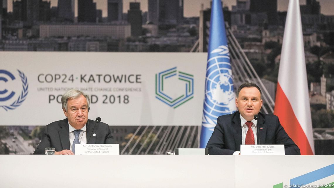 "Zmiany klimatyczne to największy problem, któremu musimy stawić czoła". COP 24 w Katowicach [wideo]