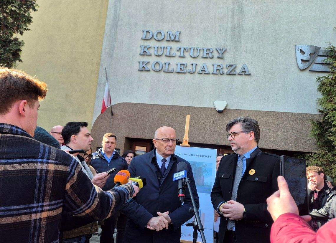 Zmiany przy Kunickiego. Powstanie Centrum Sztuki Dzieci i Młodzieży Krzysztof Żuk i Dom Kolejarza