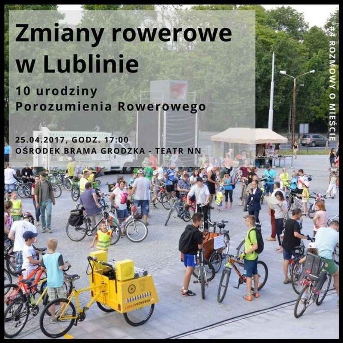 Zmiany rowerowe w Lublinie. 10. rocznica powstania Porozumienia Rowerowego