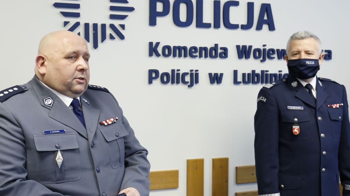 Zmiany w policji. Z Kielc do Lublina