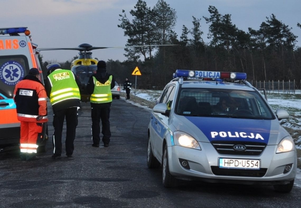 Żminne: Potrącona 13-latka. Wybiegła zza autobusu 