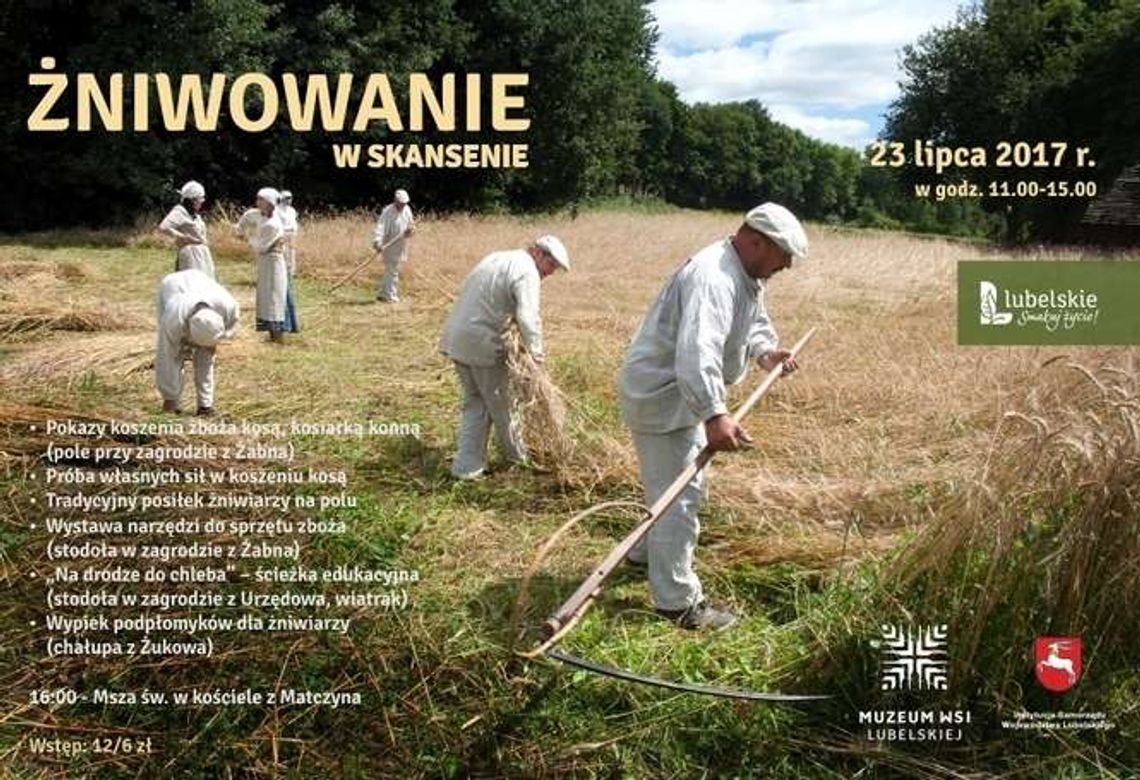 Żniwowanie w Skansenie