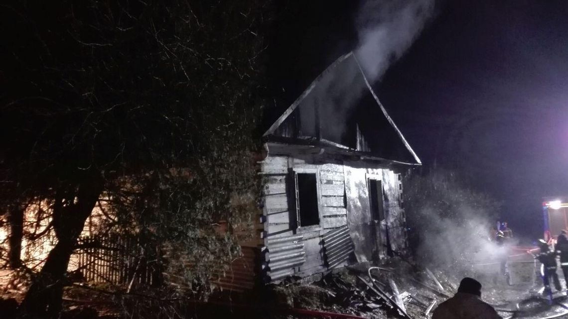 Znów tragiczny pożar na Zamojszczyźnie. I znów palił się dom [zdjęcia]