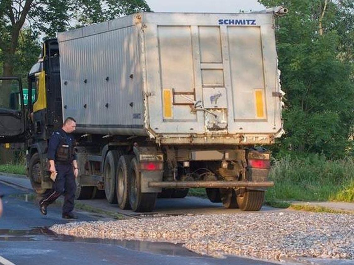 Znów zgubił ryby na drodze! Tym razem w Gorawinie
