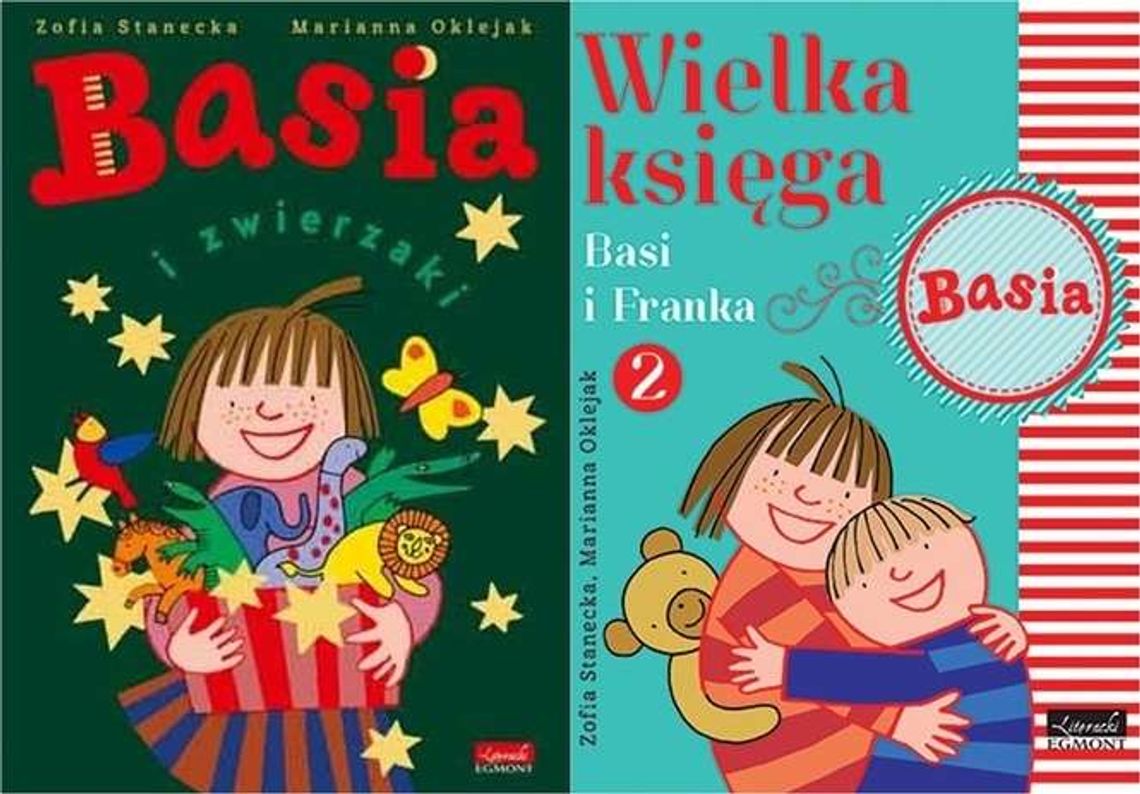 Zofia Stanecka, Marianna Oklejak, „Basia i Zwierzaki”, „Wielka księga Basi i Franka 2” Zofia Stanecka, Marianna Oklejak, „Basia i Zwierzaki”, „Wielka księga Basi i Franka 2”