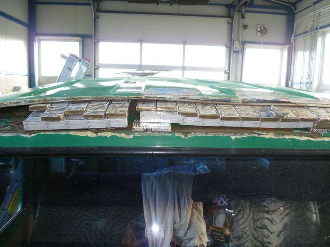 Zosin: Przemycał papierosy w dachu