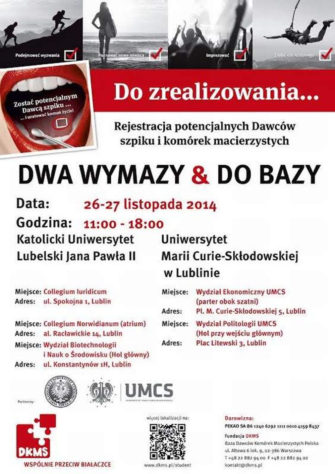 Zostań dawcą, uratuj życie