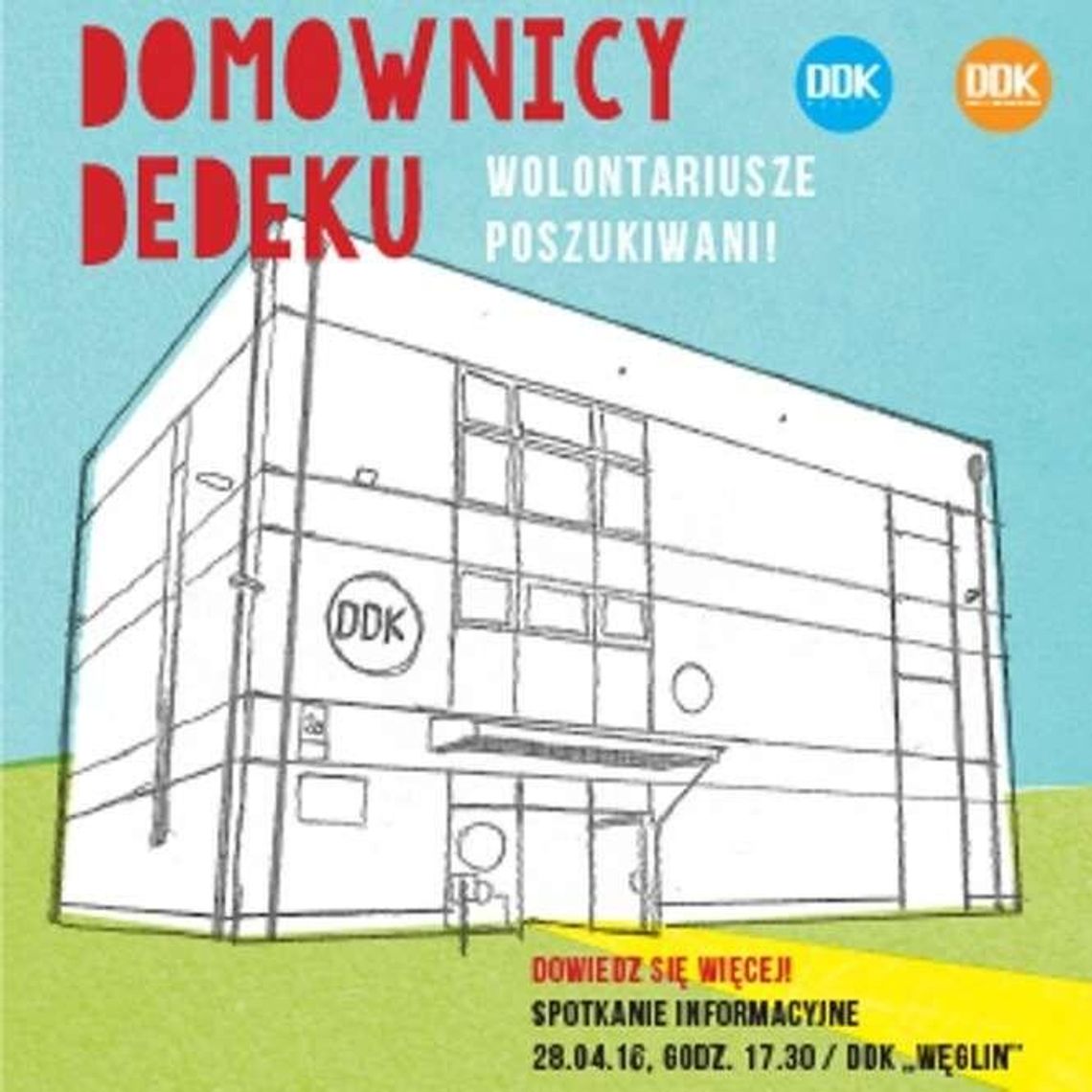 Zostań wolontariuszem "Dedeku"