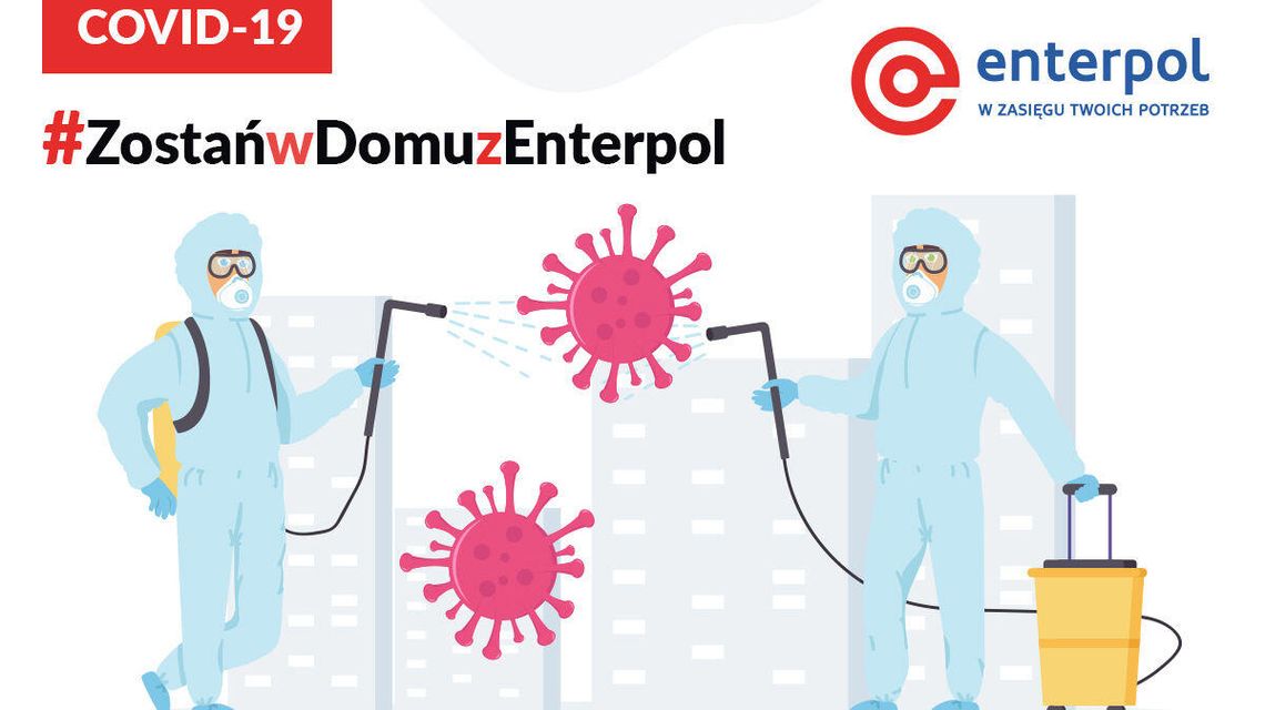 #ZostańwDomuzEnterpol i pozostań w kontakcie ze światem #ZostańwDomuzEnterpol i pozostań w kontakcie ze światem