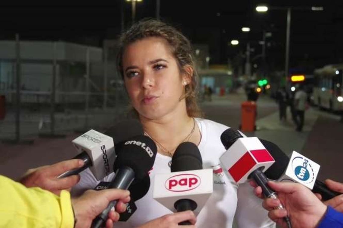 "Zrobiłam rzęsy, wyglądałam jak trans... atlantyk". Adrejczyk z poczuciem humoru opuszcza Rio