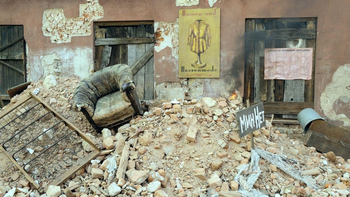 Zrujnowany Słupsk kręcą w Lublinie. Zaczęły się zdjęcia do filmu "Zieja" [foto]