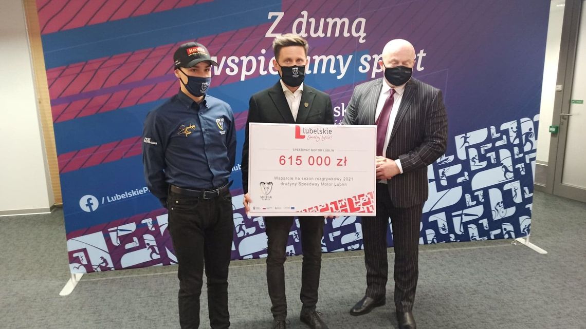 Żużlowy Motor Lublin nie może narzekać na biedę. Ma wsparcie sponsorów, miasta i marszałka