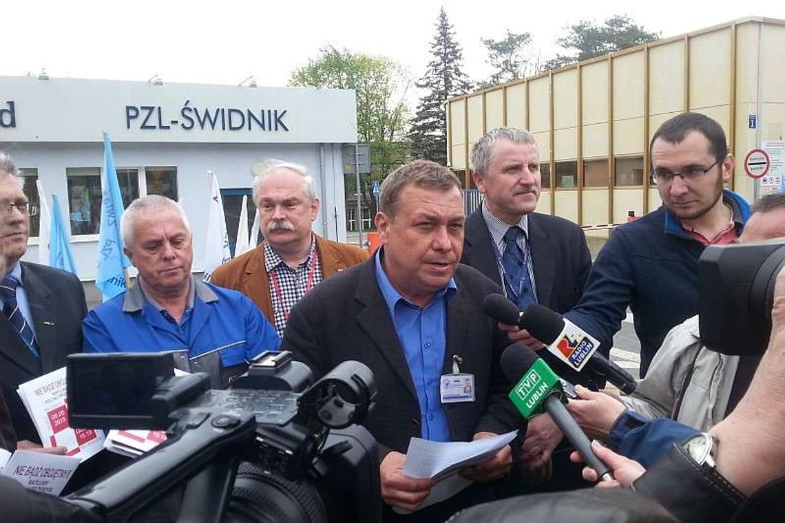 Związkowcy PZL-Świdnik wyjdą na ulice