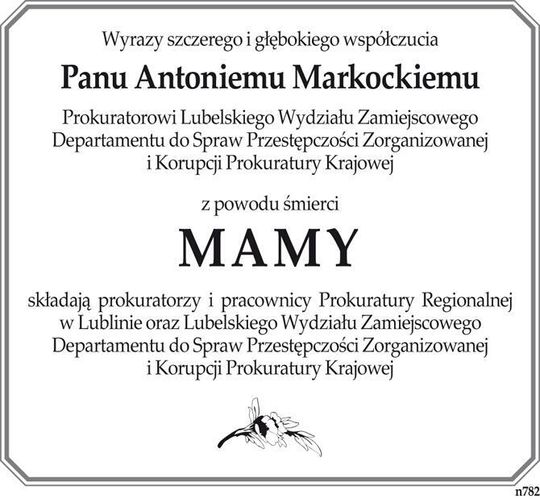 Antoniemu Markockiemu