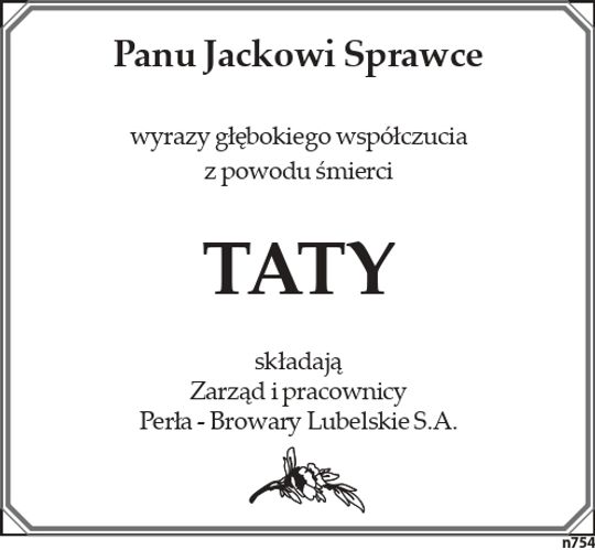 Taty Pana Jacka Sprawki