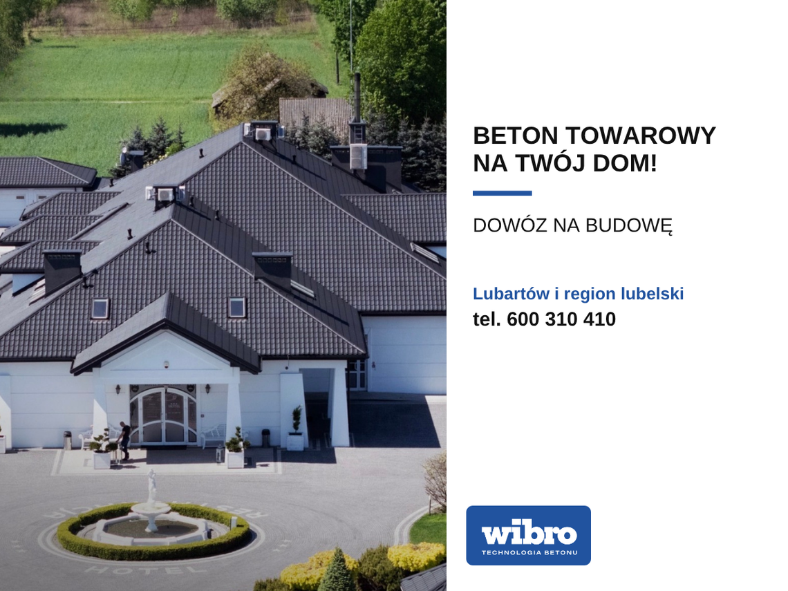 Beton towarowy Lubartów i okolice - produkcja i dostawa Beton towarowy Lubartów i okolice - produkcja i dostawa