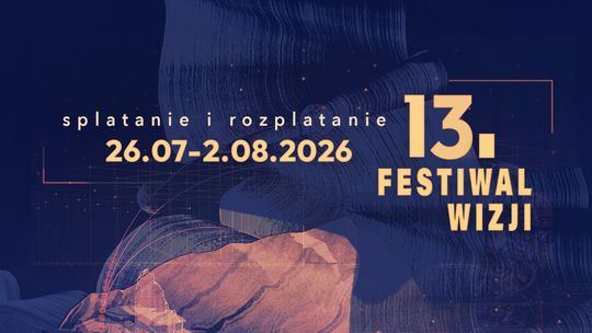 Plakat promujący 13. Festiwal Wizji