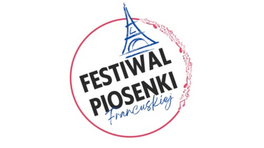 Festiwal Piosenki Francuskiej – logo wydarzenia muzycznego inspirowanego kulturą Francji