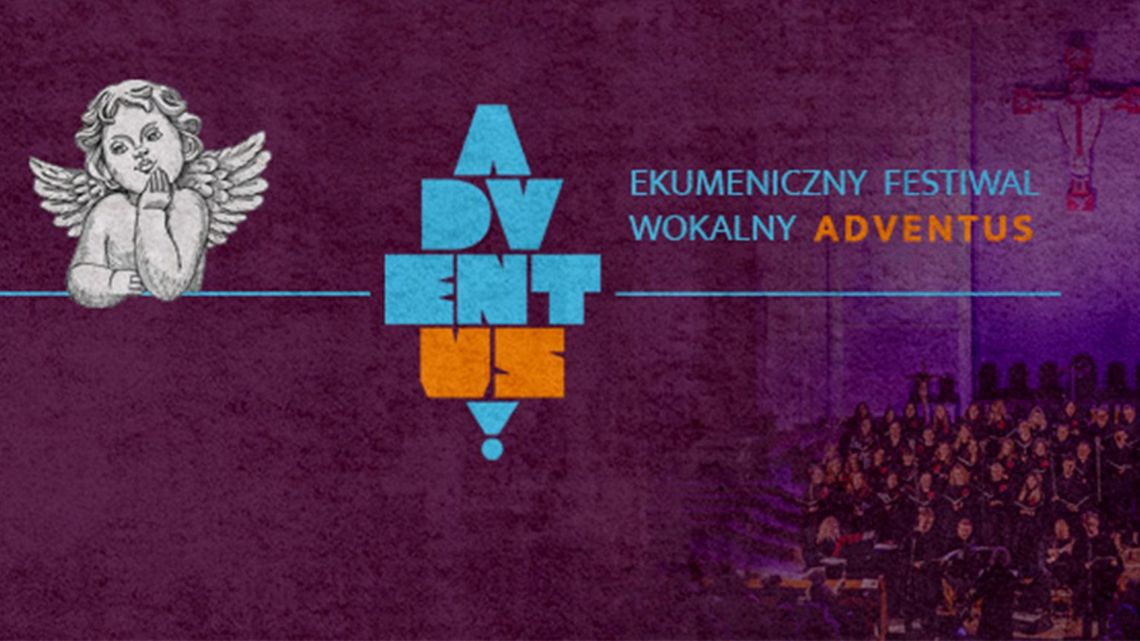 Adwent w Lublinie rozbrzmiewa pieśnią – Festiwal Adventus już trwa Grafika promująca wydarzenie