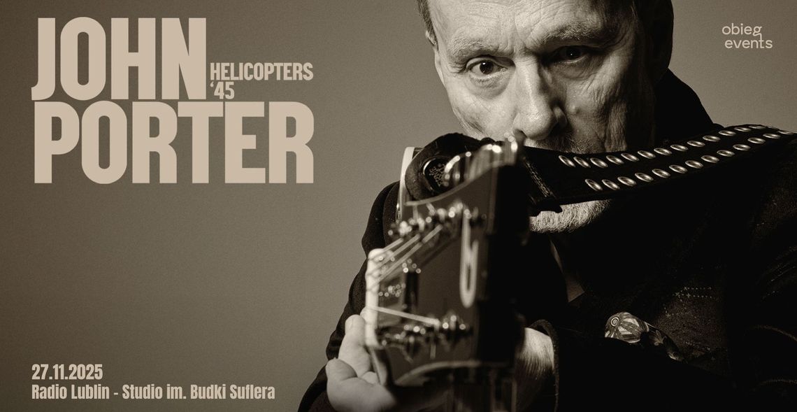 Plakat koncertowy - John Porter