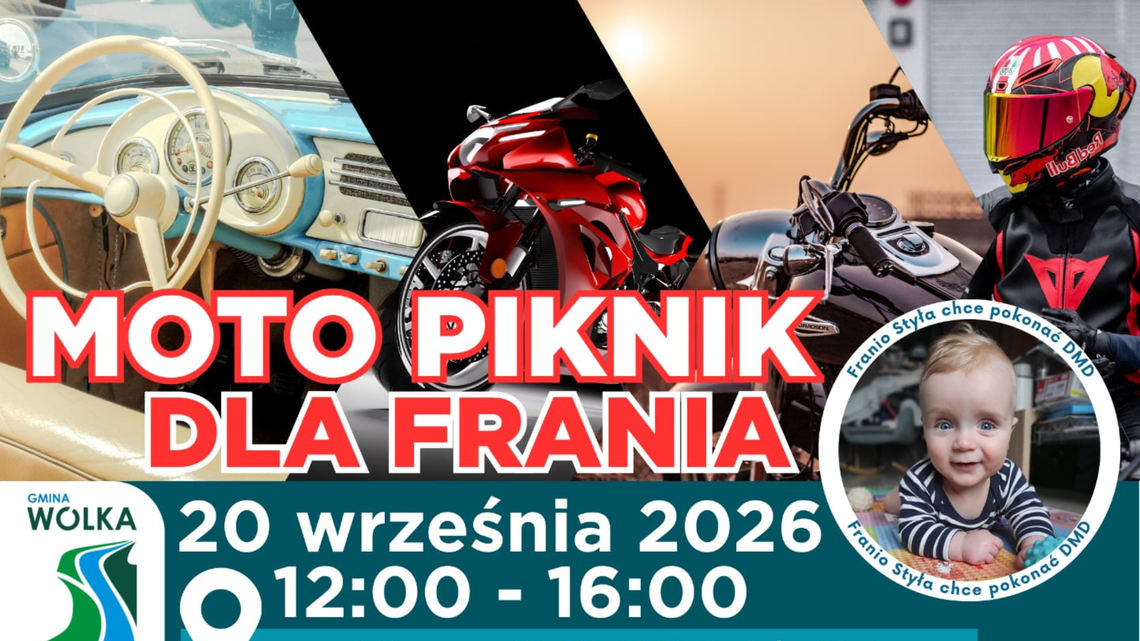 Plakat Moto Pikniku dla Franka