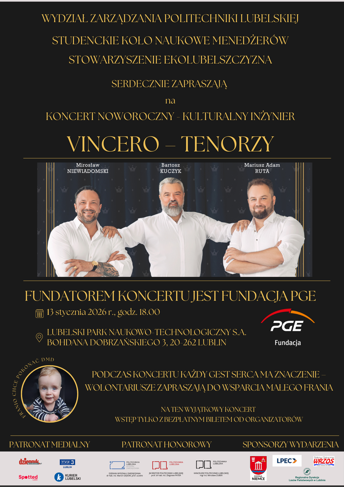 Noworoczny koncert Formacji Vincero