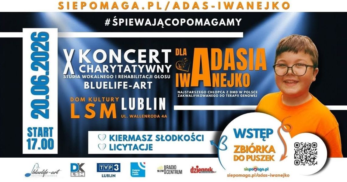 Razem dla Adasia. Koncert charytatywny Razem dla Adasia. Koncert charytatywny